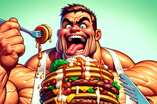 Cover image for “Mark Wahlberg's "More Protein Per Day than A Small Woolymammoth" Diet”