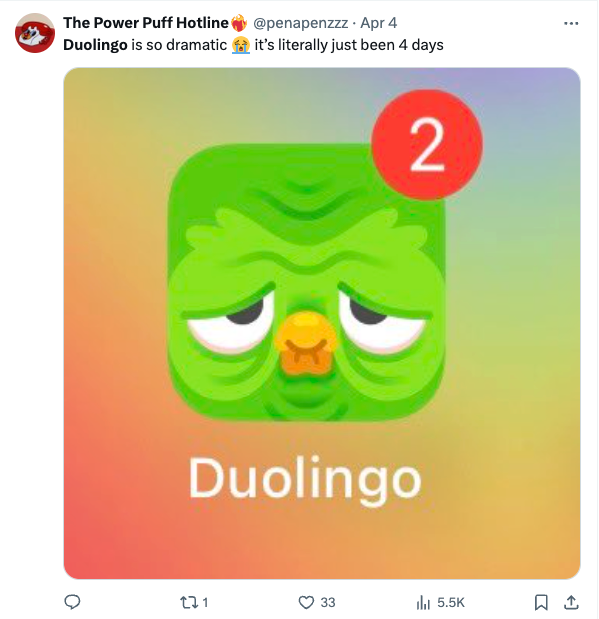 Duo Lingo Owl 2