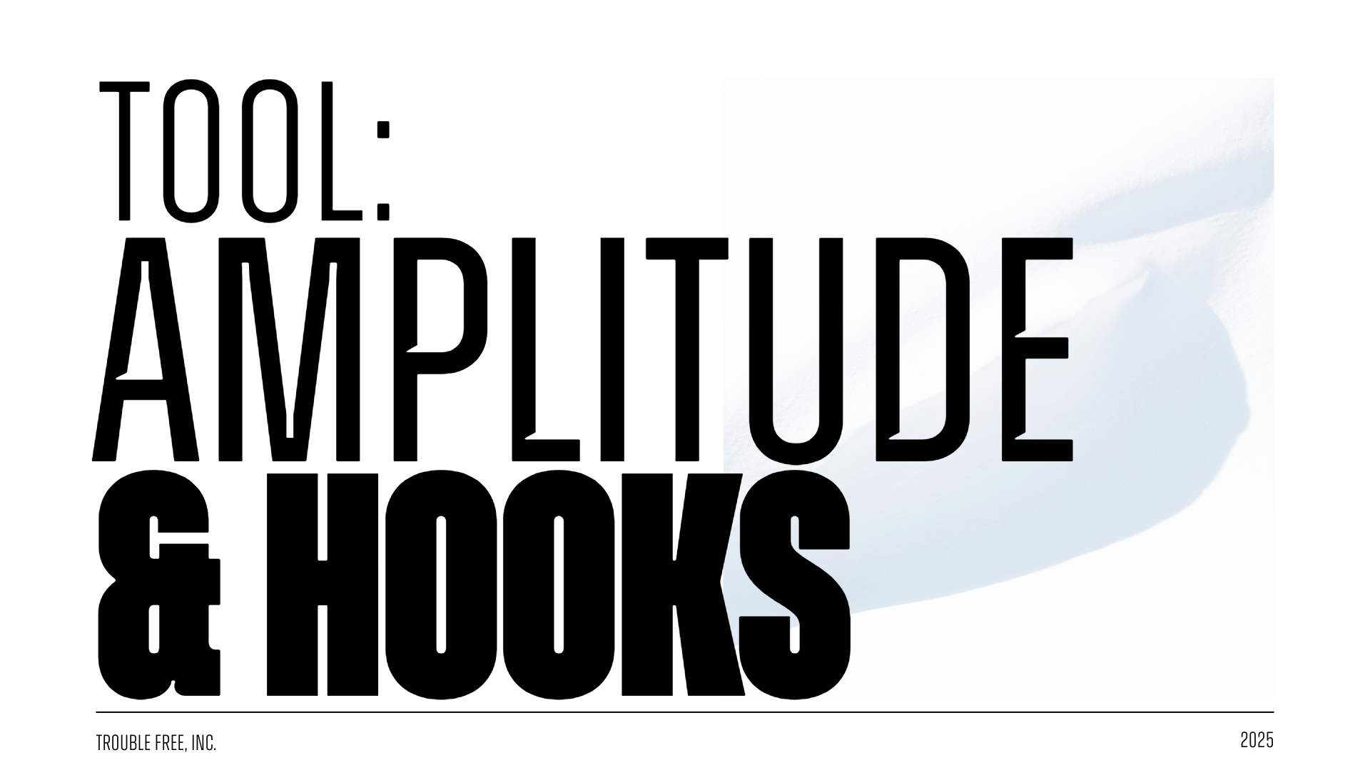 Amplitude and Product Hooks