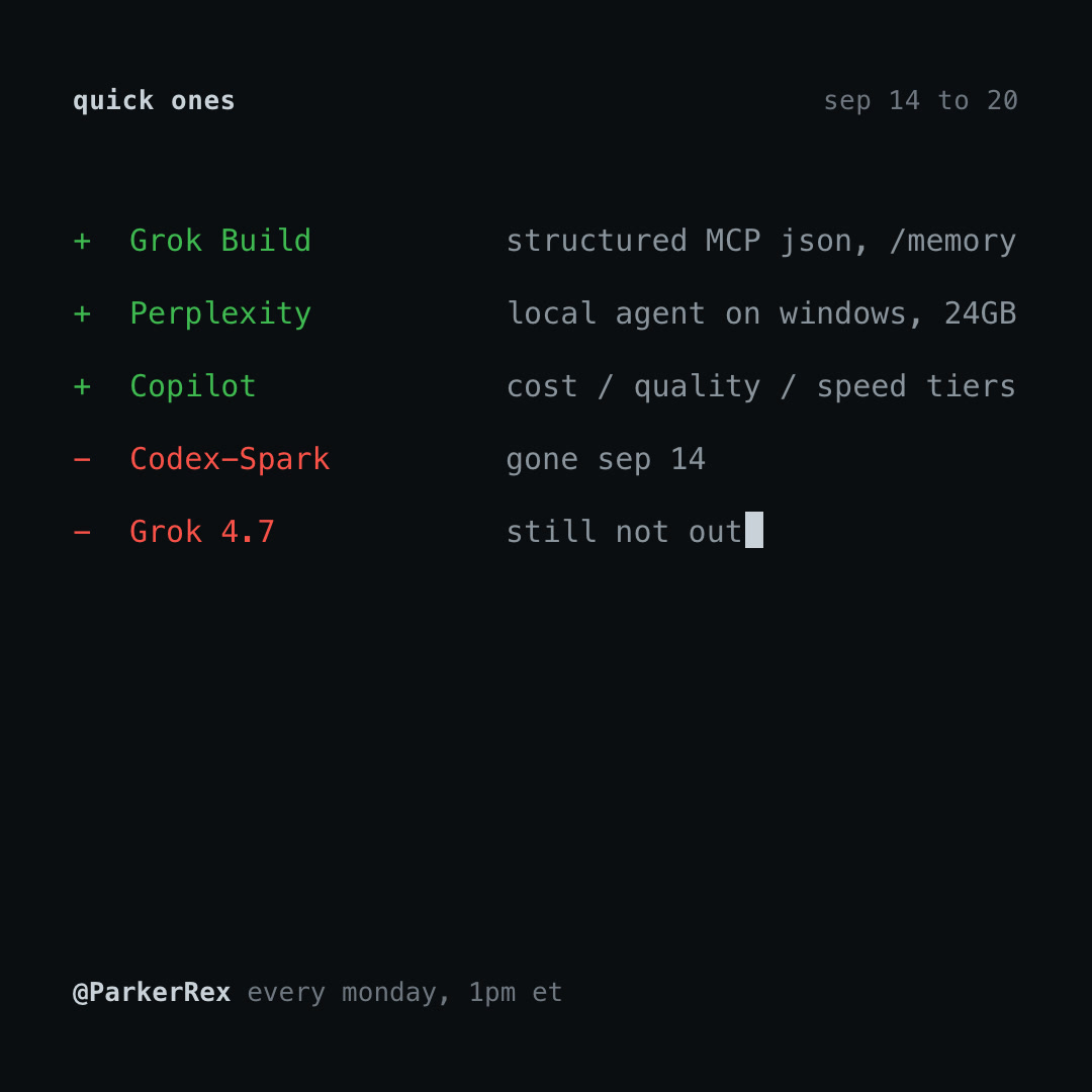 More changes across coding agents